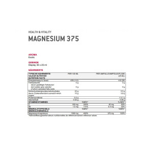 SPONSER Magnesium Ampullen, 30x 25ml, Exotic