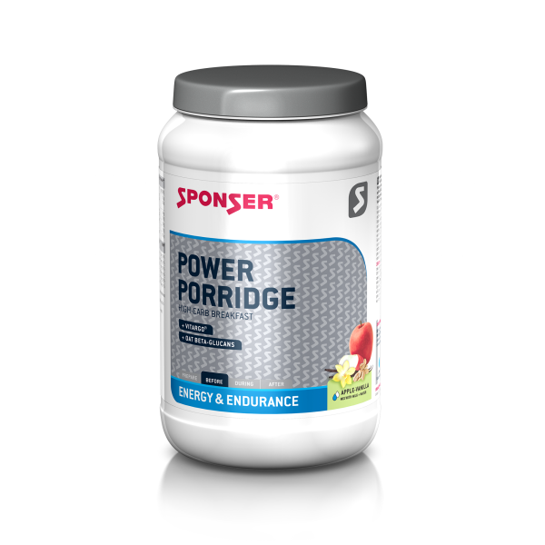 SPONSER Power Porridge, 840g Dose, Apple-Vanilla