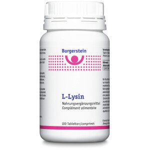 BURGERSTEIN L-Lysin, 100 Tabletten
