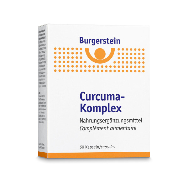 BURGERSTEIN Curcuma-Komplex, 60 Kapseln