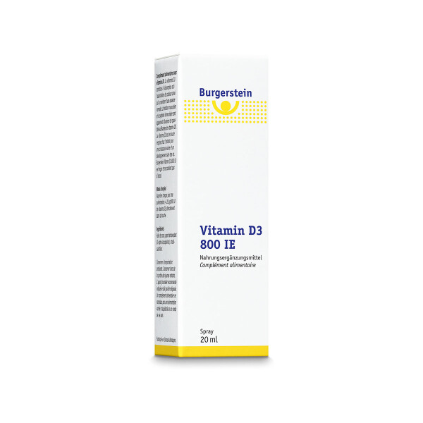 BURGERSTEIN Vitamin D3, Spray 20ml