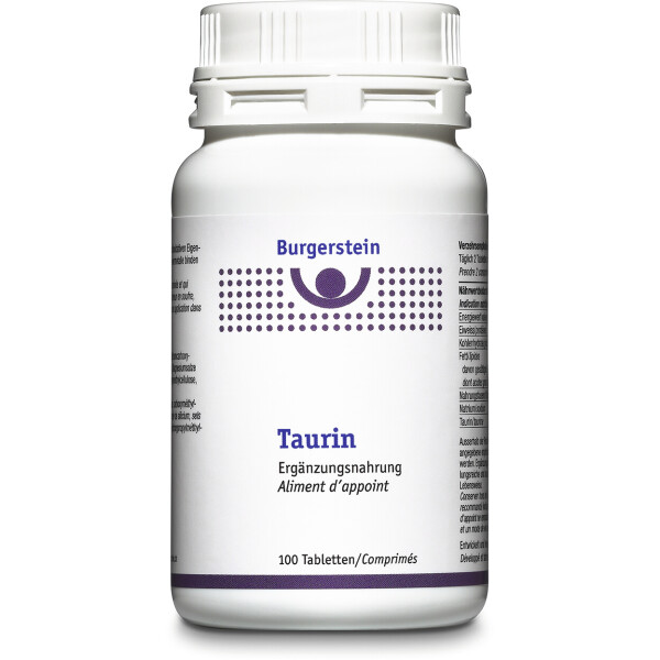 BURGERSTEIN Taurin, 100 Tabletten