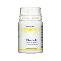 BURGERSTEIN Vitamin D3, 60 Kapseln