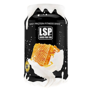 LSP Whey Protein Fitness Shake, Dose 600g Milk & Honey