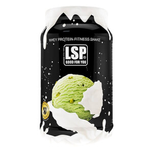 LSP Whey Protein Fitness Shake, Dose 600g Pistazie