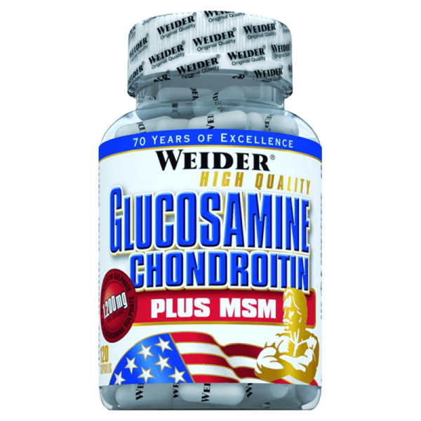 WEIDER Glucosamin Chondroitin Formula plus MSM, Dose 120 Kapseln