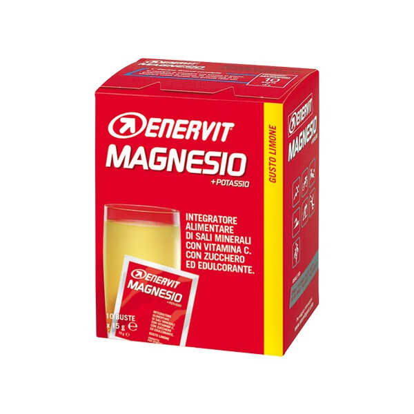 ENERVIT Magnesium Sport, 10x 15g, Lemon