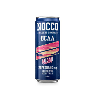 NOCCO BCAA Dose, 24x 330ml, Miami Strawberry