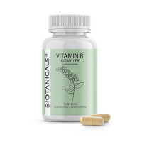 BIOTANICALS Natürliches Vitamin B, 90 Kapseln