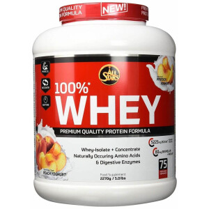 ALL STARS 100% Whey Protein, Dose 2270g Strawberry