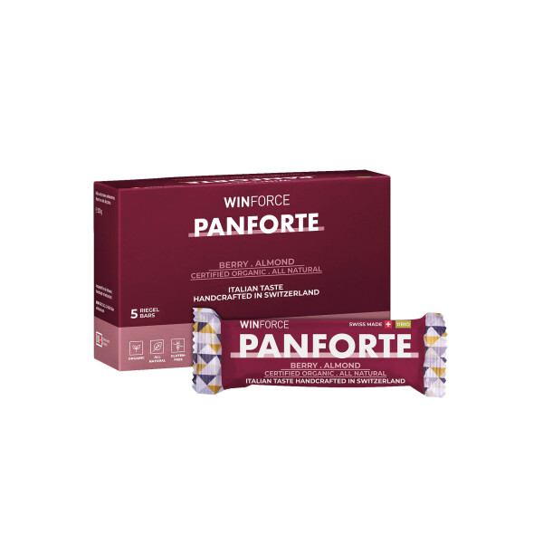 WINFORCE Panforte Bio Mandelriegel 5x60g