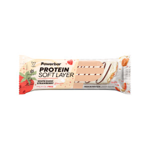 POWERBAR Protein Soft Layer 12 x 55g, Strawberry White...