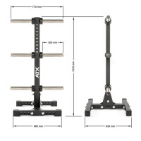 ATX Weight Plate Tree - Hantelscheibenständer Ø 50 mm