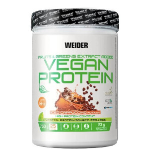 WEIDER Vegan Protein, Dose 750g, Iced-Cappuccino