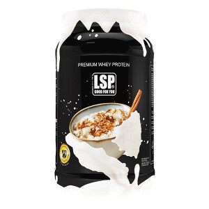 LSP Whey Protein Fitness Shake, Dose 600g Milchreis-Zimt